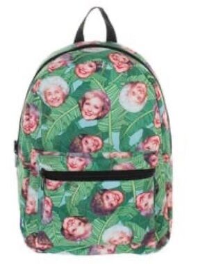 Bioworld Golden Girls Tropical Print Backpack